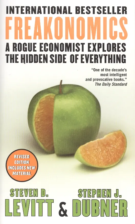 Книга Freakonomics (Steven Levitt, Stephen Dubner) — 1