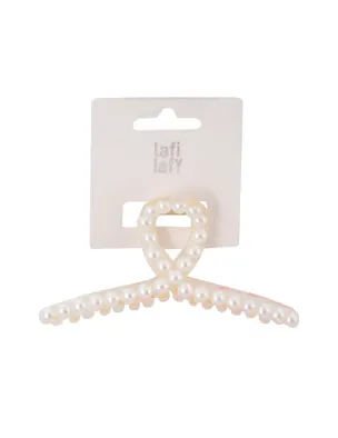 Заколка-крабик (иск.жемчуг) (11см) (12-Linxi-1) (Lafilaf) 3098252