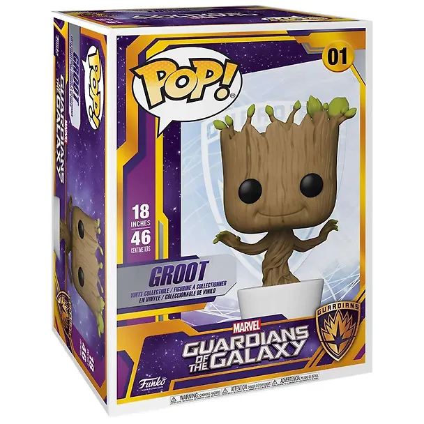 Фигурка Funko POP! Marvel Guardians Of The Galaxy Dancing Groot 18 (01) 50094 (Fun2549674) 3123331 — 2
