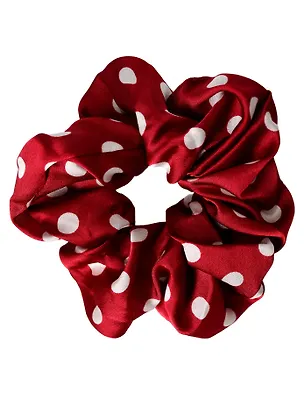 Резиночка Горошек (бургунди) (полиэстер) (15см) (12-20262703-10) (Lafilaf) 3158175