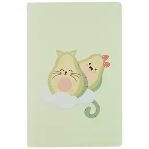 Тетрадь в клетку Kairui, Lovely avocados, 32 листа, в ассортименте 257685