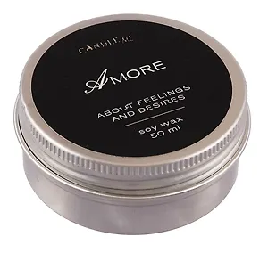 Свеча ароматическая в металлической коробочке Amore (50мл)