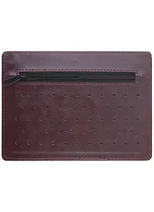 Картодержатель-органайзер 2отд. коричневый, перфорация