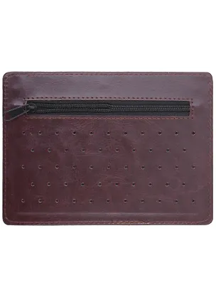 Картодержатель-органайзер 2отд. коричневый, перфорация 2938749