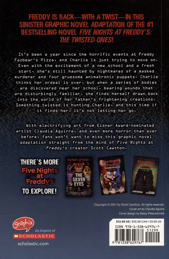 Книга Five Nights at Freddys. Graphic Novel Trilogy Box Set (комплект из 3-х книг) () — 8