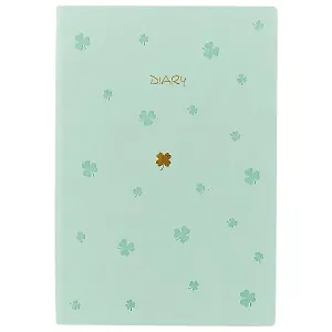 Ежедневник «Be lucky!», мятный, недатированный, А5