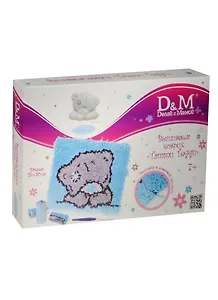 Набор Вышиваем коврик Татти Тедди (47755) (25х30см) (Делай с мамой) (7+) (коробка)