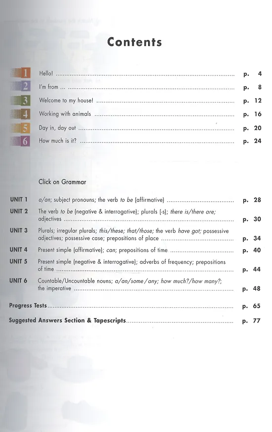Книга Click On Starter. Workbook Teachers. Рабочая тетрадь для учителя. (Neil O'Sullivan, Вирджиния Эванс) — 2