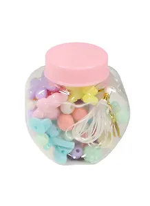 Бусинки с резинкой (2м) в боксе Сердце (11-01973-2)