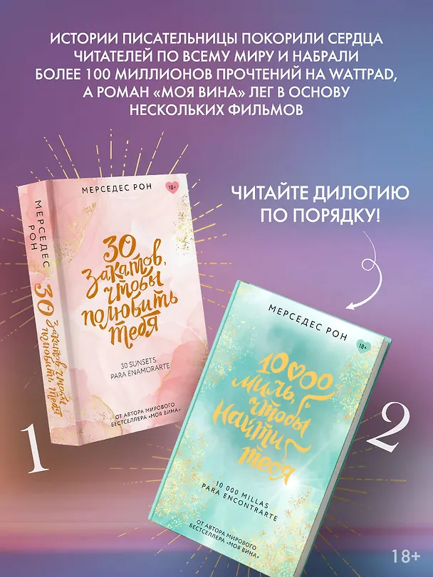 Книга 30 закатов, чтобы полюбить тебя (Мерседес Рон) — 6