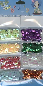 Набор д/творчества бусины (8 пакетов) (635784) (упаковка)