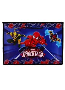 Папка для тетрадей А4 "Spiderman" пластик, молния, ручки, 34*23,5*5,5