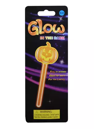 Светящаяся неоновая палочка Glow "Тыква" (20см) (NGK10200) (Ост-Ком) — 2434430 — 1