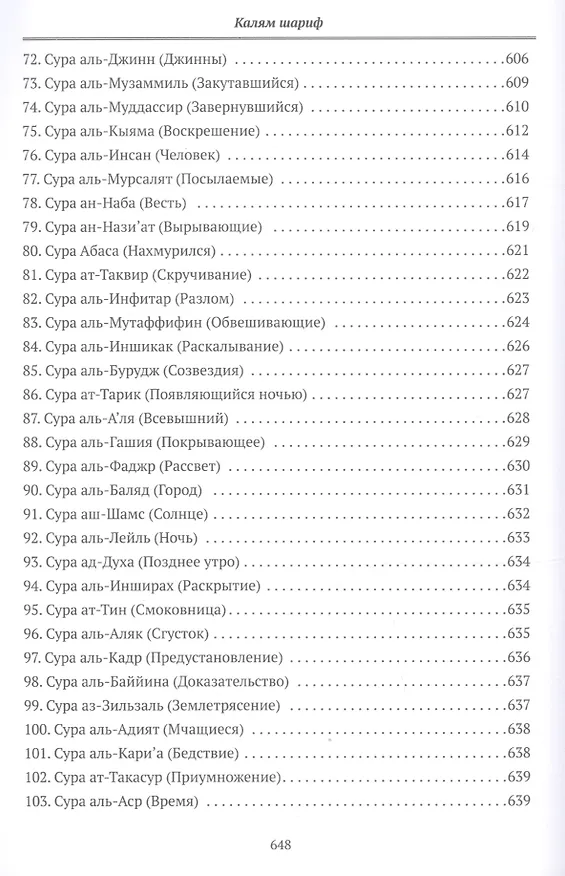 Книга Калям Шариф. Перевод смыслов () — 5