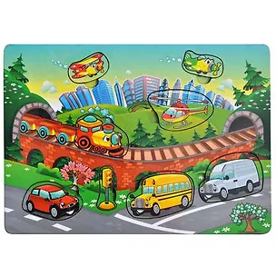 Игрушка развивающая, Рамка-вкладка Транспорт 323887