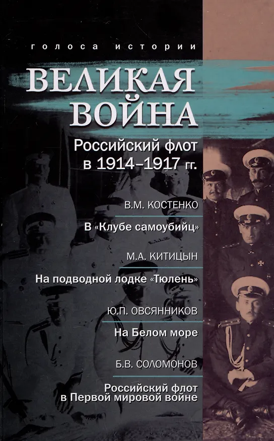 Книга Великая война. Российский флот в 1914–1917 гг. (В. Костенко, М. Китицын, Ю. Овсянников) — 1