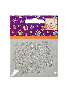 Набор для творчества ACTION! Fancy Бусины пластиковые Звездочки прозрачные 30шт