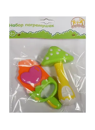 Набор погремушек Эскимо и грибок (624804) (0+) (упаковка) 2507749