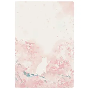 Тетрадь в клетку Spring cat, 38 листов, в ассортименте