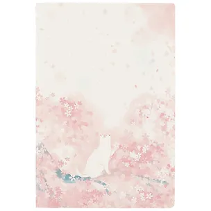 Тетрадь в клетку Spring cat, 38 листов, в ассортименте 253155