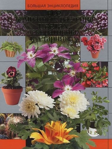 Книга Все о комнатных растениях, цветах, декоративных кустарниках () — 1