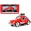 Машинка литая коллекционная Motor City Classics - Die-сast модель по лицензии Coca-Cola 1966 Volkswagen Beetle (Top Rack), масштаб 1:24 — 3118514 — 1