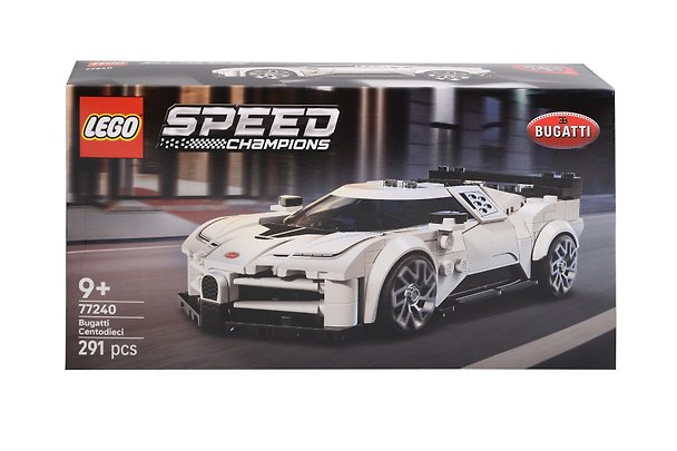 LEGO Speed Champions: Гиперкар Bugatti Centodieci, 291 деталь (77240) 3118497 — 1