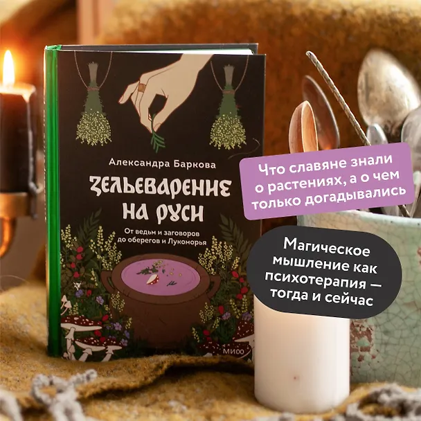 Книга Зельеварение на Руси. От ведьм и заговоров до оберегов и Лукоморья (Александра Баркова) — 7