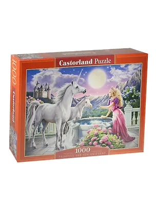 Пазлы 1000 C-103164 Принцесса и ее единорог (коробка) (Castorland) 2448575