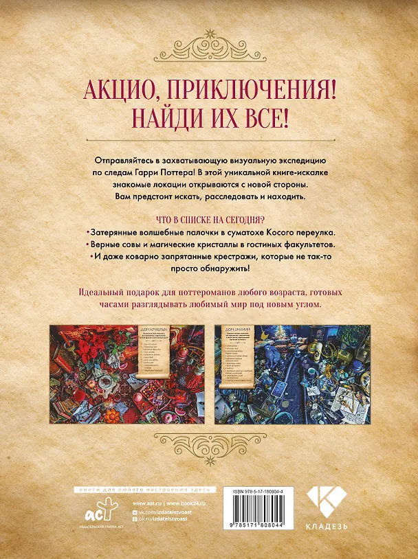 Книга В волшебном мире я ищу... Книга-искалка для поклонников вселенной "Гарри Поттера" (Имана Грашуис) — 2
