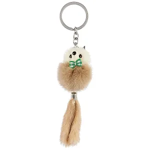 Брелок Лисичка 8см (мех) 12-01357-fox8