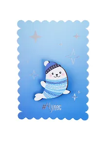 Значок в конверте «Чудес», 3 х 4 см