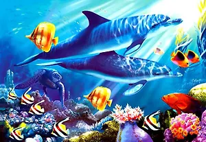 ЧГ:2148736 Пазл 1500 С-150540 Подводный мир (castor)