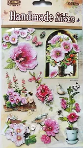 Fun Kingdom Наклейки ручной работы с блестками (HMS-9401A) (упаковка)