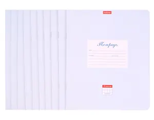 Тетради в клетку Hatber, "Пастель Голубая", 12 листов, 10 штук