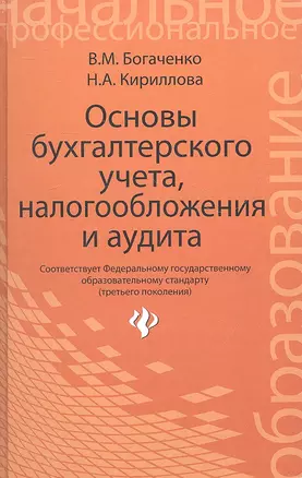 Основы бухгалтерского учетаналогообл.и аудита — 2315270 — 1