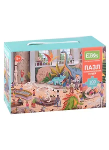 Пазл "Ночь в музее. Палеонтологический музей", 100 элементов