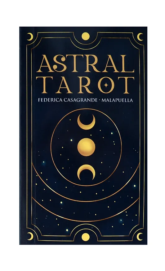 Книга ASTRAL TAROT (78 карт+инструкция) (Малапуэлла) — 2
