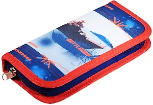 Пенал школьный с наполнением "Морской бой"