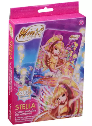 Мозаика Алмазные узоры Winx Stella (00287) (200 дет.) (Чудо-творчество) (4+) (коробка) (Winx club) — 2596867 — 1