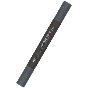 Маркер художественный "Сонет" холодный серый 8, двухсторон., тонк. и широк.долото, Сонет