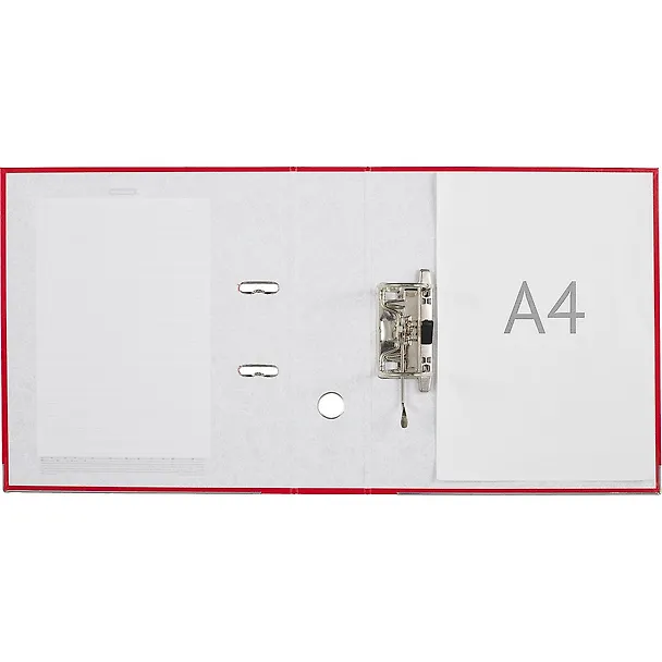 Папка архивная 70мм А4 "Стандарт", красная, "ERICH KRAUSE' 201380 — 4