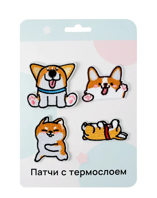 Нашивки Корги (термонаклейки) 3059133 — 1