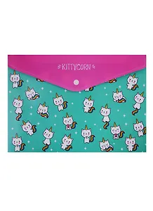 Папка-конверт А4 "Kittycorn"