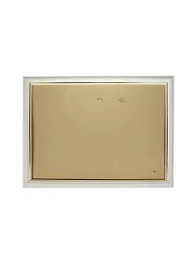 Рама 25*35 деревянная, цв. белый с золотом, со стеклом, Двуреченский