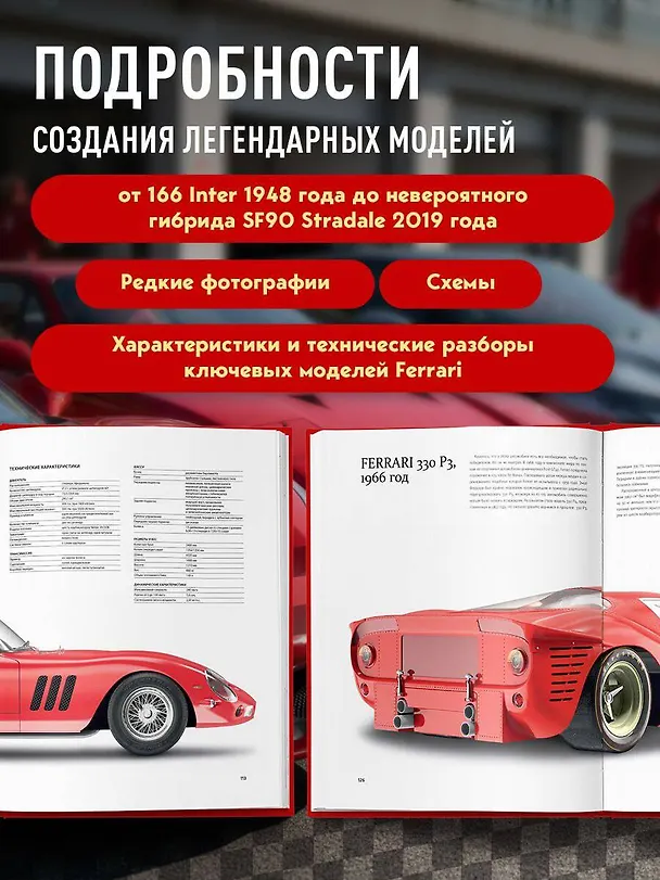 Книга Ferrari. Встречайте легенду. Эксклюзивный фотоальбом (Марко Де Фабианис Манферто, Саверио Вилла) — 9