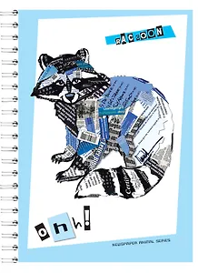 Тетрадь в клетку Be Smart, "Коллаж Энималз", 100 листов, в ассортименте