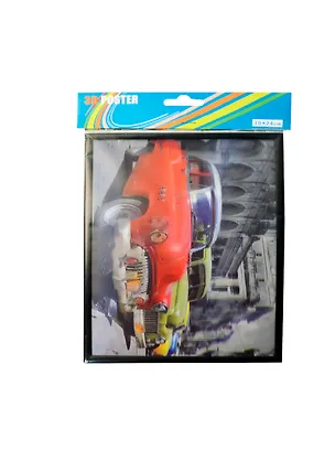 3D Постер Красная и Зеленая машины (1824EU3DB18) (18х24) 2402994