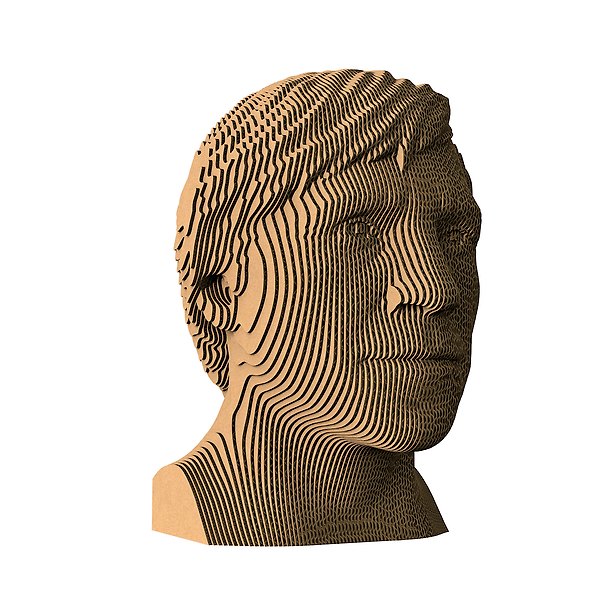 3D пазл бюст «Высоцкий» картон, 5 Cult 2792998 — 1