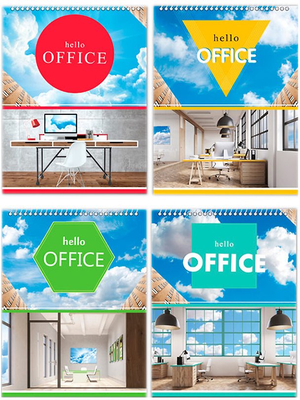 Блокнот А5 60 листов клетка "Hello office" 247523 — 1